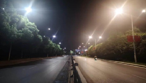 Jiangxi LED ahorro de energía proyecto de red de carreteras de demostración
