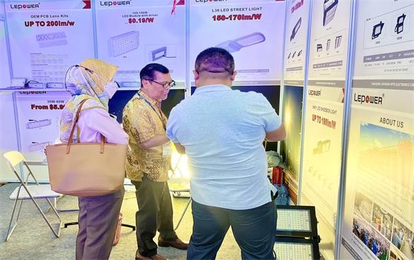 ¡Exposición lepower ¡ 8ª Exposición Internacional de iluminación de Indonesia 2023!