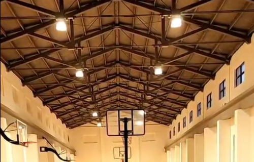 Tongchuan Wangyi District basketball Training Camp lighting (en inglés)