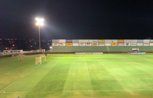 Iluminación de estadio en Brasil