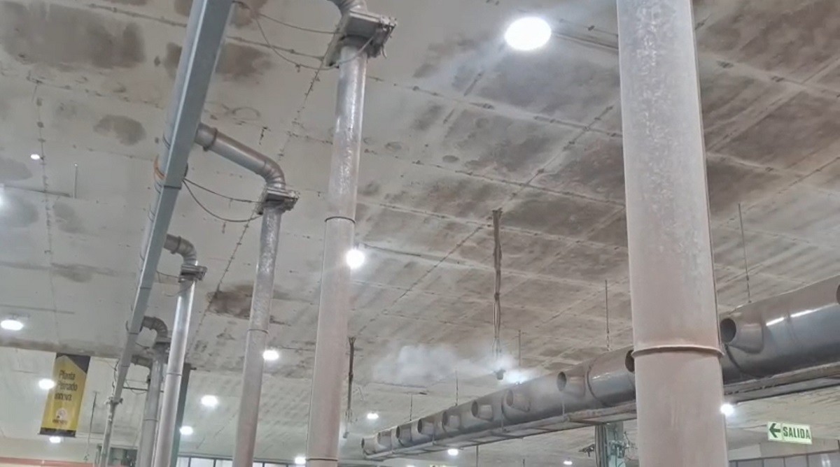 S2 luz de bahía alta para la gran fábrica textil de América del sur